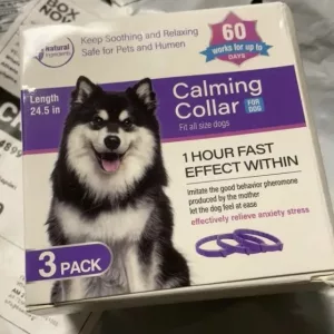 Received 3pcs Dog Calming Pheromone Collar from customer P***a