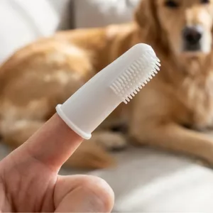 Soft Silicone Finger Toothbrush for Dogs