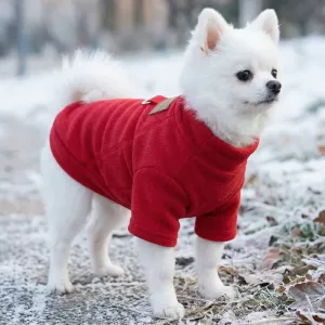 Winter Warm Dog Coat with D-Ring