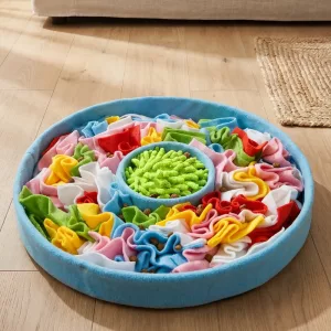 Interactive Snuffle Mat Slow Feeder Puzzle Toy for Dogs