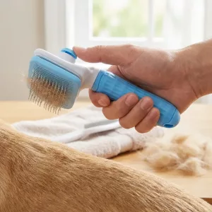 Self-Cleaning Dog Hair Remover Brush Pet Grooming Comb Deshedding Tool