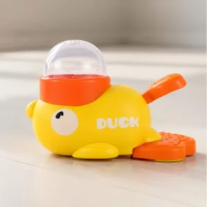 Interactive Dog Puzzle Duck Toy Slow Feeder Treat Dispenser
