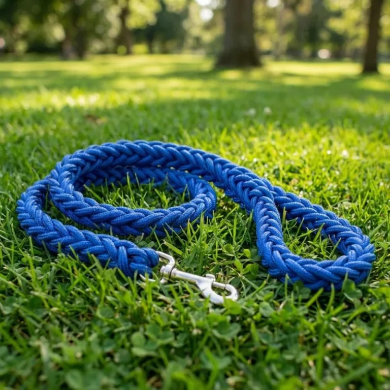 braided dog leash. braided rope dog leash