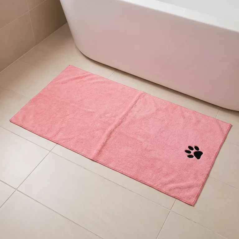 dog bath towel