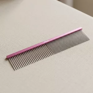 Professional Stainless Steel Dog Hair Remover Long Pet Grooming Comb